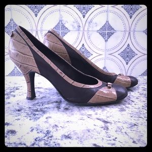 Franco Sarto, brown pumps